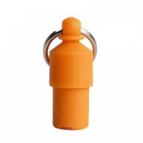 Pendentif en forme de bouteille pour chien Accessoire chien Collier chien Couleur: Orange
