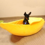 Nid en forme de banane pour chien Couchage chien Lit pour chien Niche chien a7796c561c033735a2eb6c: Bleu|Jaune|Rose|Vert