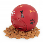 Balle distributrice de nourriture pour chiens Accessoire chien Jouets pour chien couleur: Bleu|Rouge