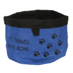 Bol d’alimentation portable pour chien Accessoire chien Gamelle chien Couleur: Bleu