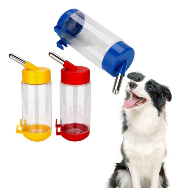 Bouteille d’eau automatique étanche pour chien Accessoire chien Gamelle chien Gourde pour chien a7796c561c033735a2eb6c: Bleu|Jaune|Rouge