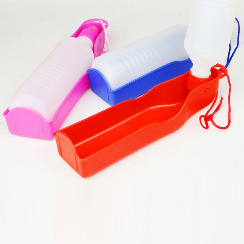 Bouteille d’eau créative Portable en plastique pour chien Accessoire chien Gourde pour chien a7796c561c033735a2eb6c: Bleu|Rose|Rouge