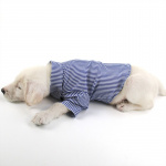 Chemise à rayures pour chien Déguisement pour chien Vêtement chien couleur: Bleu|Rouge