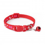 Colliers avec cloche pour chiens Accessoire chien Collier chien Couleur: Rouge