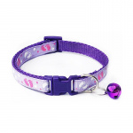 Colliers avec cloche pour chiens Accessoire chien Collier chien Couleur: Violet