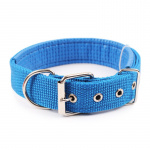 Colliers pour chien solides en nylon Accessoire chien Collier chien Taille: M Couleur: Bleu
