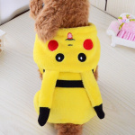 Costume Pikachu pour chien Déguisement pour chien Vêtement chien couleur: Jaune