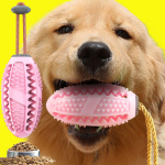 Distributeur de friandise pour chien Accessoire chien Jouets pour chien Couleur: Rose