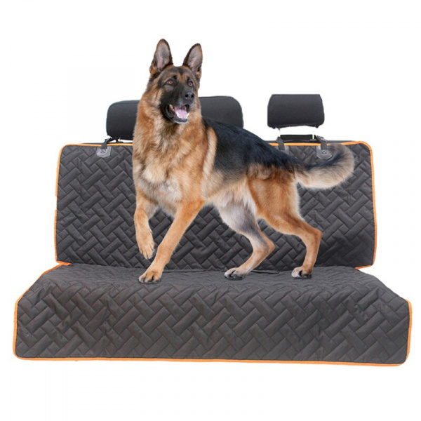 Housse imperméable de siège de voiture pour chien Porte-chien Transport chien couleur: Noir