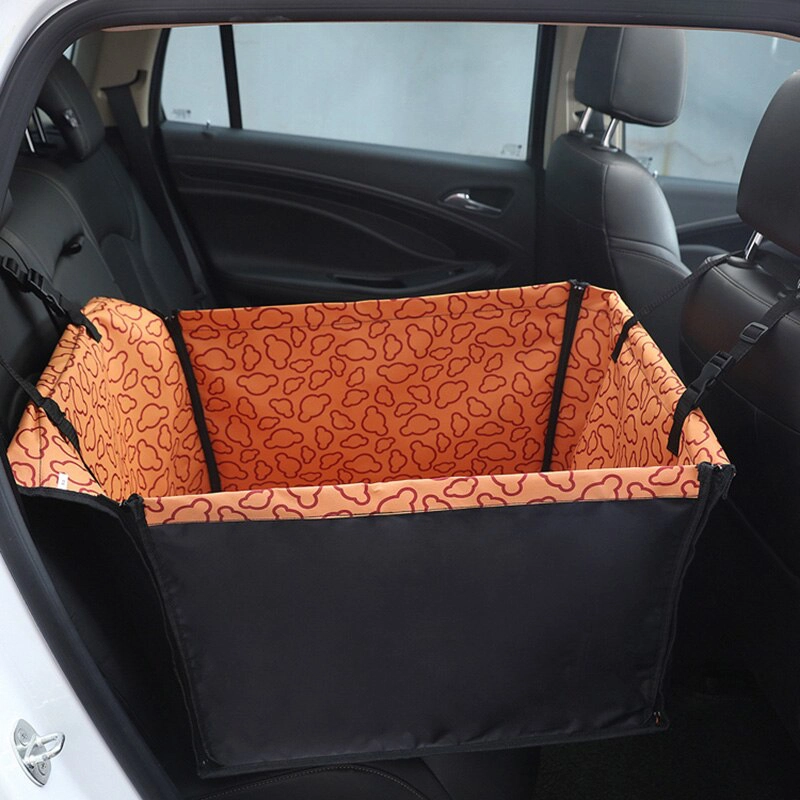 Housse panier de siège-auto pour chien Caisse transport chien Porte-chien Transport chien couleur: Marron|Orange|Vert|Violet