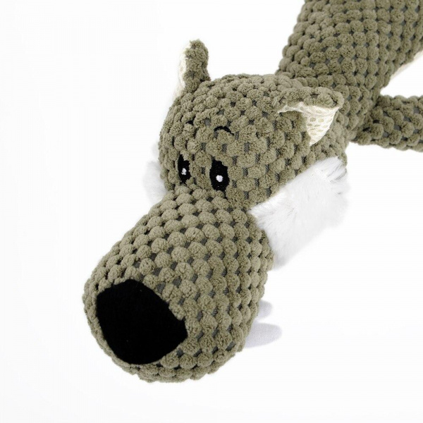Jouet à mâcher en peluche pour chien Accessoire chien Doudou pour chien couleur: Vert