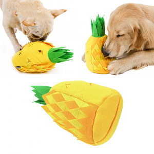 Jouet en forme d’ananas pour chien Accessoire chien Jouets pour chien Taille: 30x13cm
