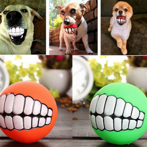 Jouet en silicone pour chien Accessoire chien Jouets pour chien couleur: Bleu|Jaune|Orange|Rose|Rouge|Vert