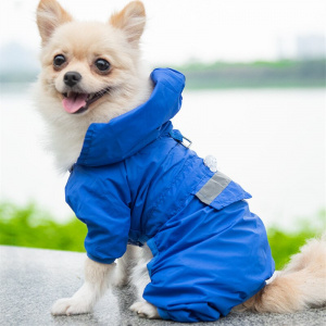 Manteau imperméable pour chiens Manteau pour chien Vêtement chien couleur: Bleu|Jaune|Rouge
