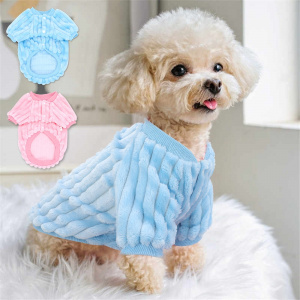 Manteau mignon pour chien Manteau pour chien Vêtement chien couleur: Bleu|Rose