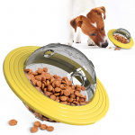 Mini jouet à mâcher en forme de pneu Accessoire chien Jouets pour chien Couleur: Jaune