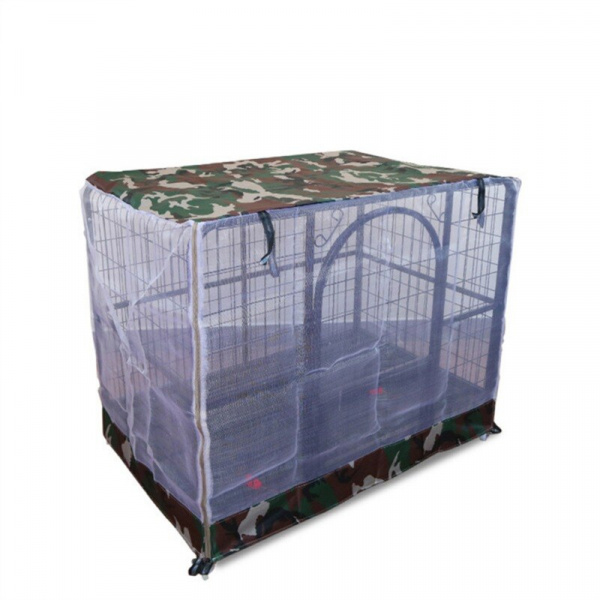 Moustiquaire de cage pour chien Accessoire chien Cage pour chien taille: 114cmx76cmx86cm|62cmx46cmx58cm|99cmx66cmx78cm