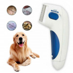 Peigne électrique antipuce pour chien Anti-puce chien Hygiène chien Taille: 17*8cm