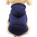 Sweat à capuche pour chien Manteau pour chien Vêtement chien Taille: XXL Couleur: Bleu