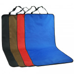 Tapis de siège arrière de voiture Transport chien couleur: Bleu|Marron|Noir|Rouge