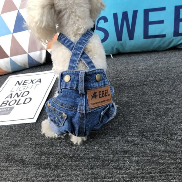Veste en jean pour chien Manteau pour chien Vêtement chien a7796c561c033735a2eb6c: Bleu|Bleu profond