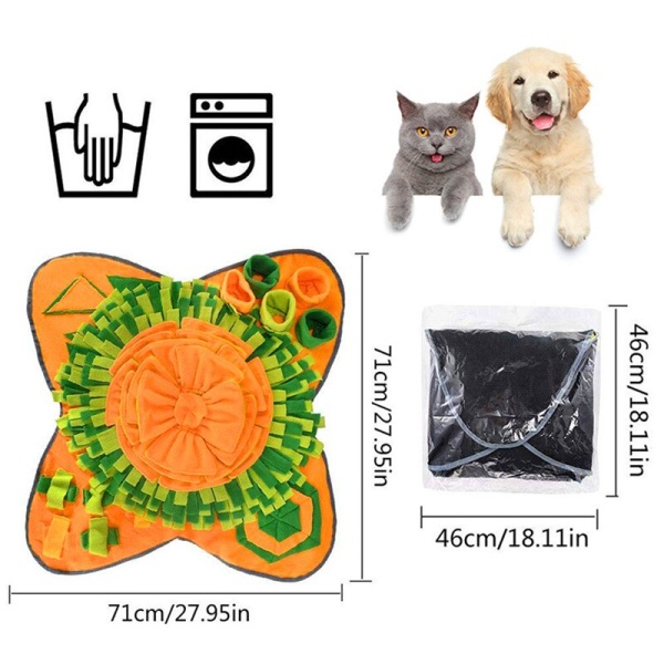 tapis confortable Accessoire chien Jouets pour chien a7796c561c033735a2eb6c: Orange