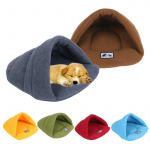 Niche portable et pliable pour petit chien Couchage chien Lit pour chien couleur: Bleu|Gris|Marron|Orange|Rouge|Vert