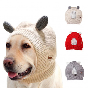 Chapeau tricoté à la mode pour chiot Manteau pour chien Vêtement chien a7796c561c033735a2eb6c: Beige|Gris|Rouge