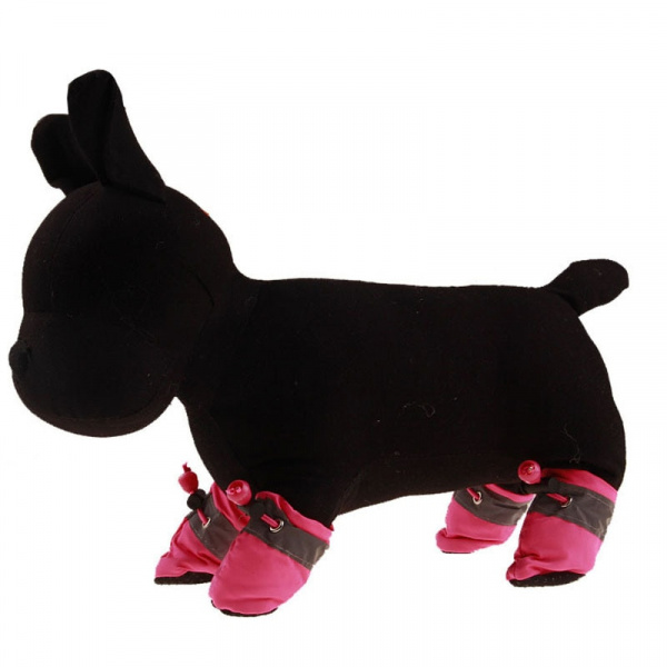 Chaussons à semelles souples couleur unie pour chien Chaussure pour chien Vêtement chien couleur: Bleu|Jaune|Noir|Rose|Rouge