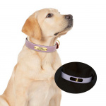 Collier en simili cuir personnalisé pour chat Accessoire chien Collier chien couleur: Beige|Rose|Vert