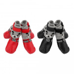 Chaussures imperméable antidérapant pour chien Chaussure pour chien Vêtement chien couleur: Bleu|Noir|Rouge
