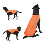 Veste polaire imperméable pour chien Vêtement chien Manteau pour chien couleur: Noir|Orange|Rose